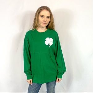 St. Patrick’s Day Shamrock Long Sleeve Shirt
